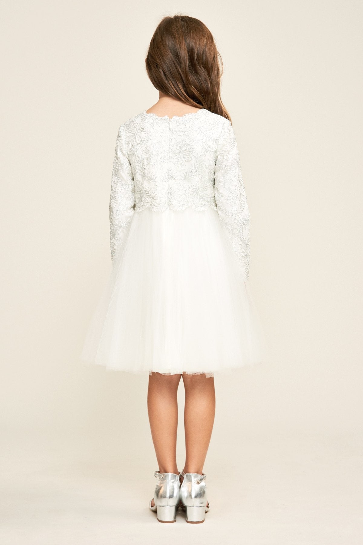 Tadashi Shoji Kids - Timberwolf Dress