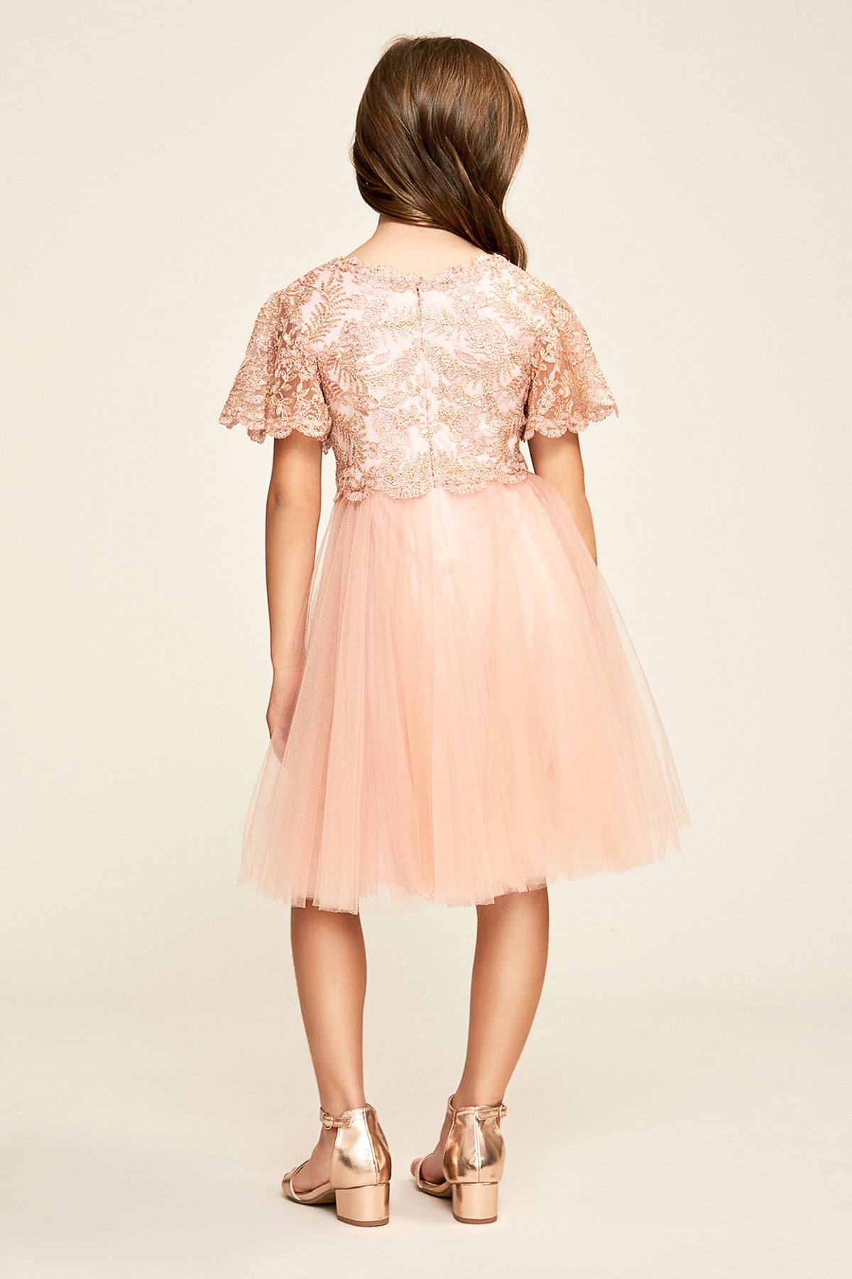 Tadashi Shoji Kids - Desert Sand Dress