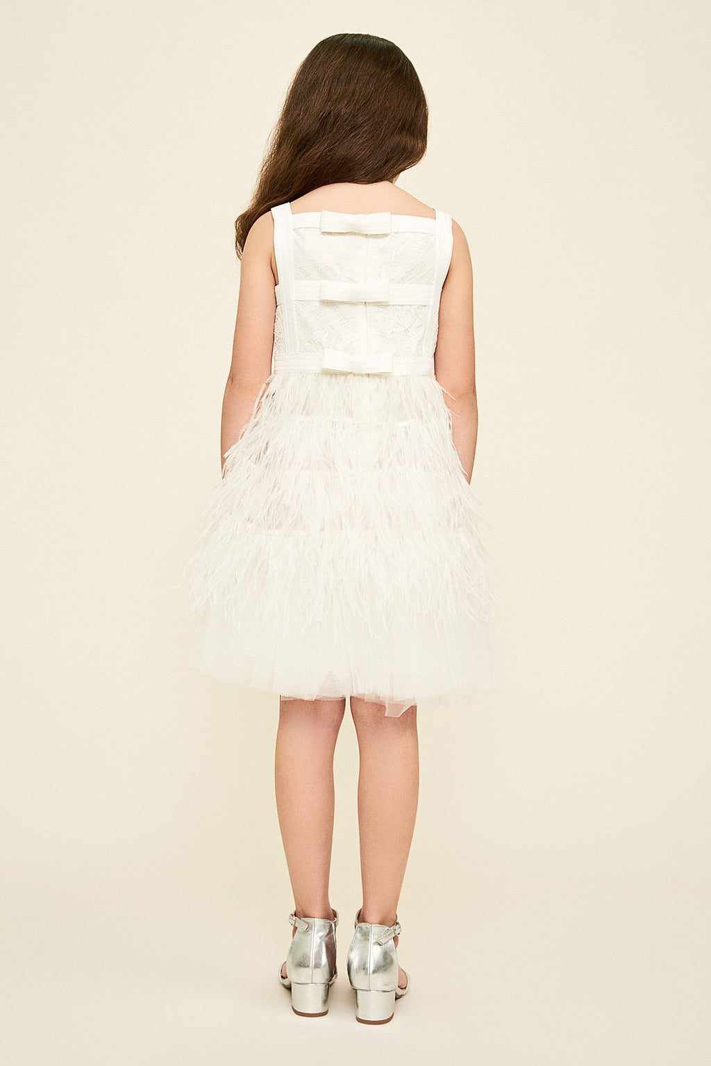 Tadashi Shoji - Haxtonita Feather Dress