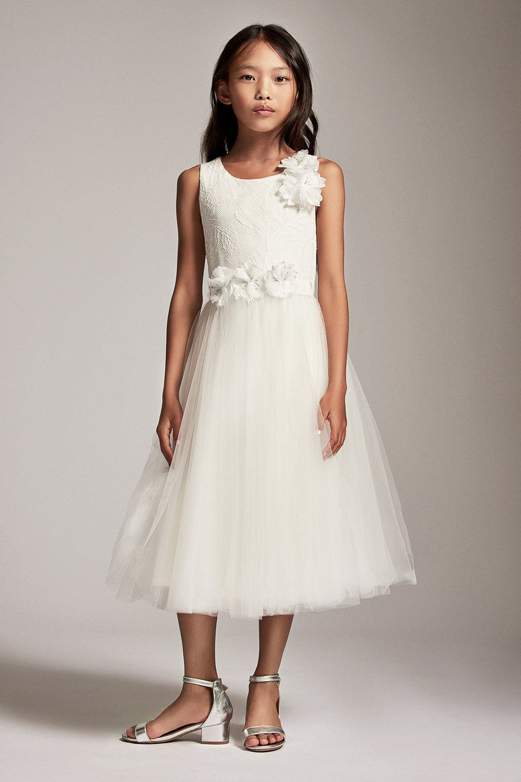 Tadashi Shoji Kids - Sylvie Tea-Length Dress