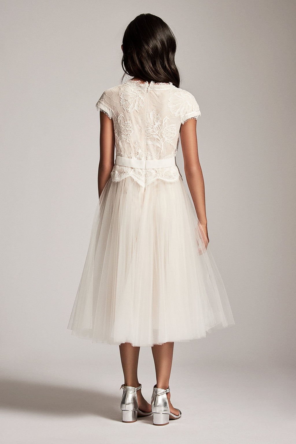 Tadashi Shoji Kids - Moira Tea-Length Dress