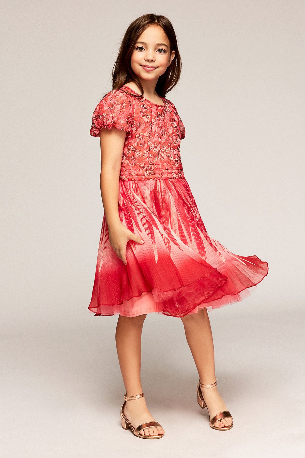Tadashi Shoji Kids - Paradise Breeze Dress