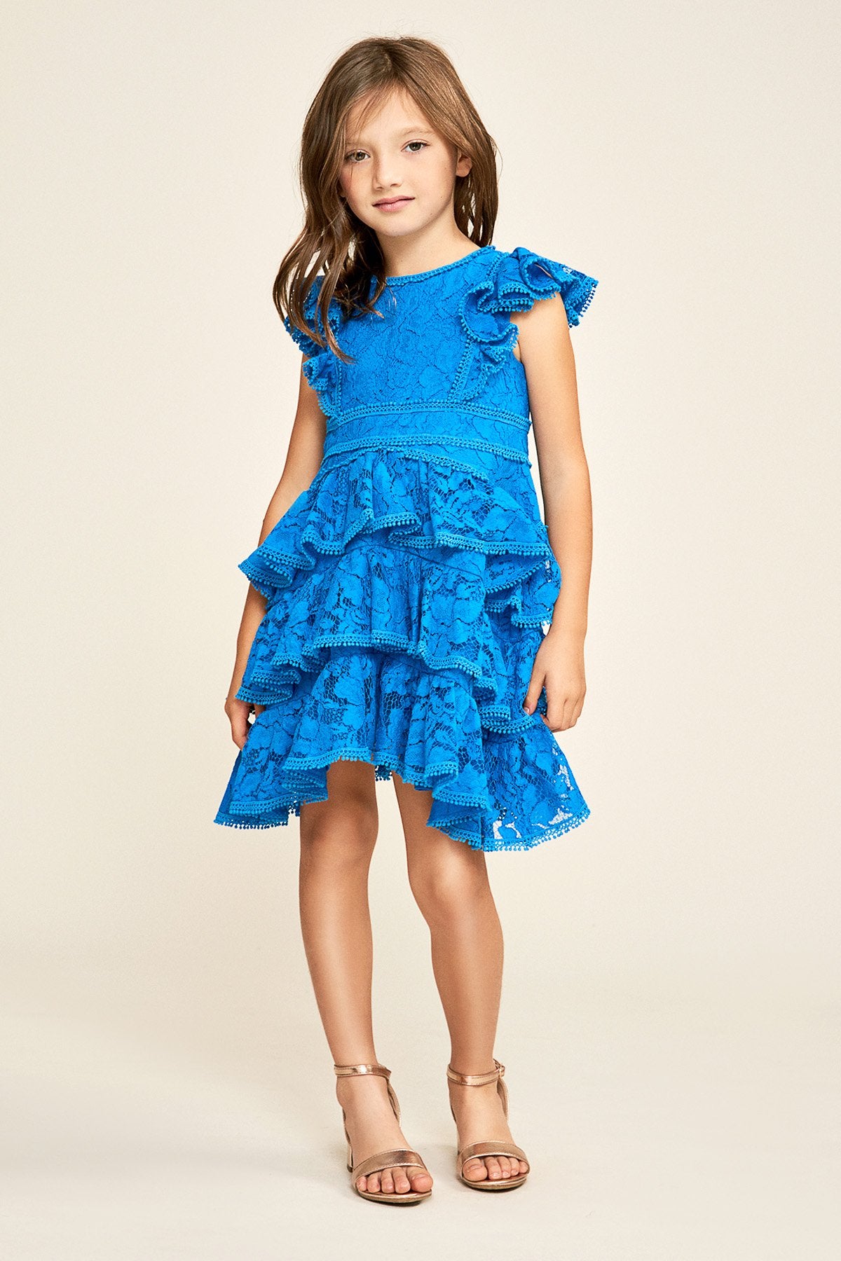 Tadashi Shoji - Andy Tiered Ruffle Dress