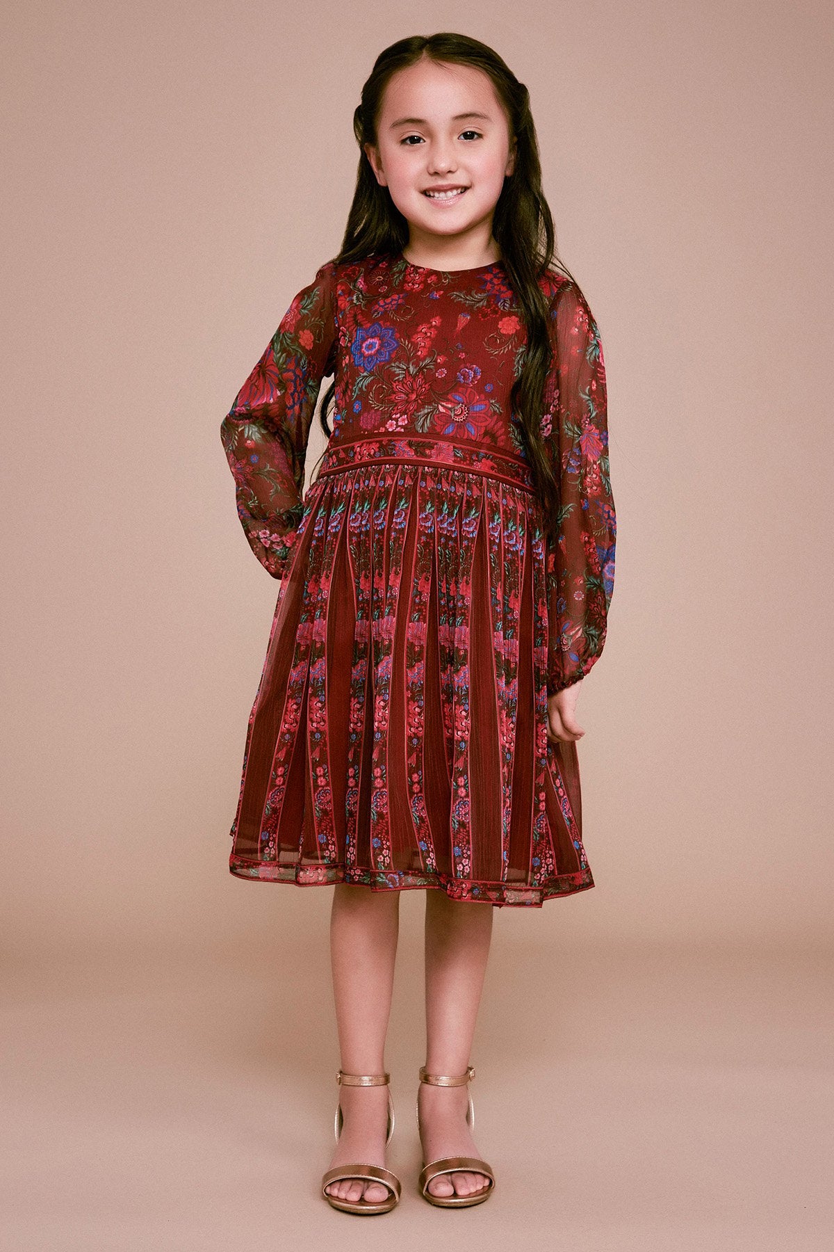 Tadashi Shoji - Elowenita Long-Sleeve Dress