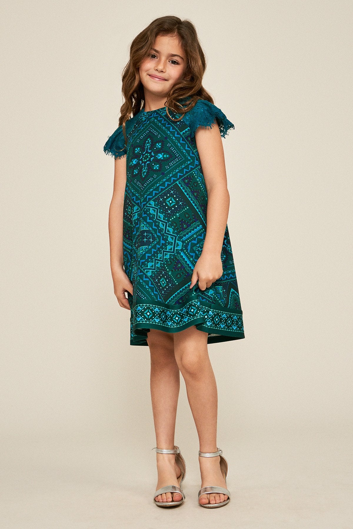 Tadashi Shoji - Earthita Crepe Dress