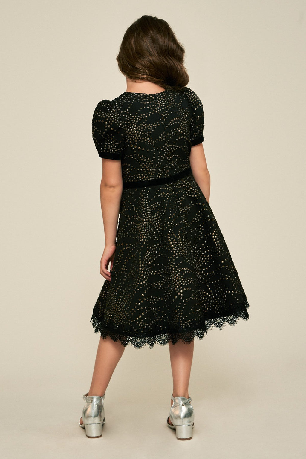 Tadashi Shoji - Laelita Droplet Jacquard Motif Dress