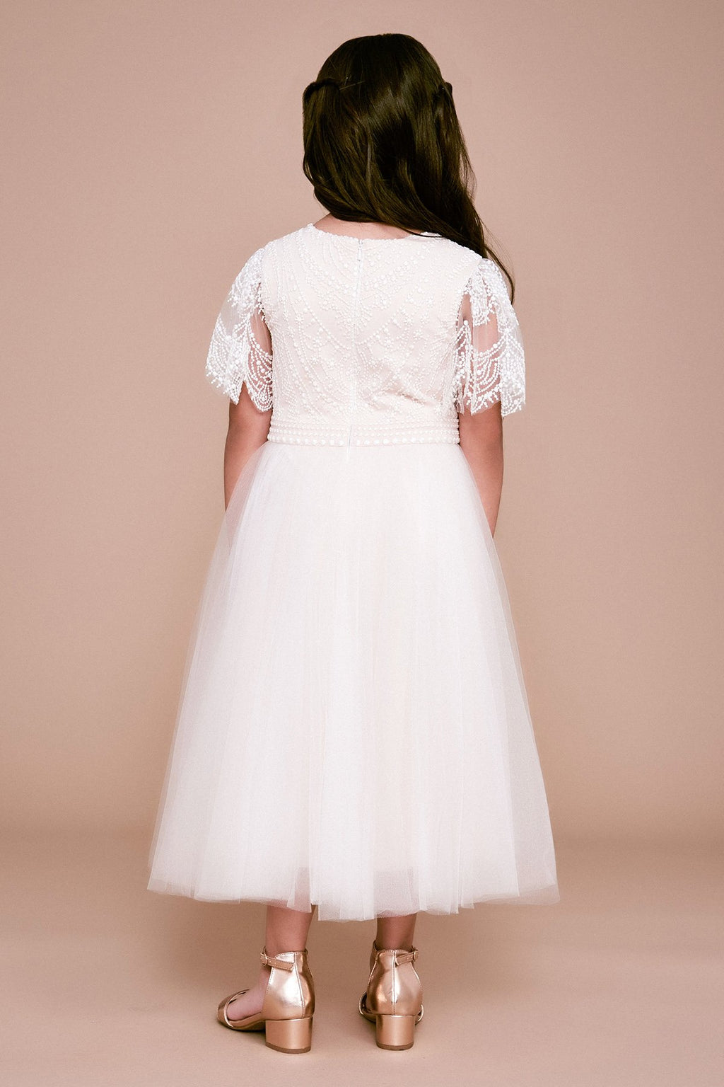 Tadashi Shoji - Keatsita Embroidered Tulle Dress