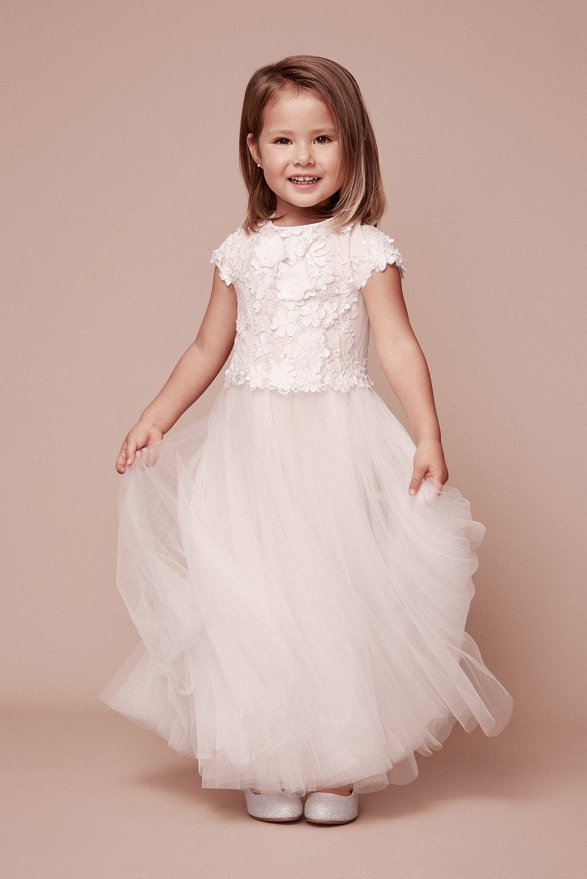 Tadashi Shoji - Vilvadita Applique Tulle Dress
