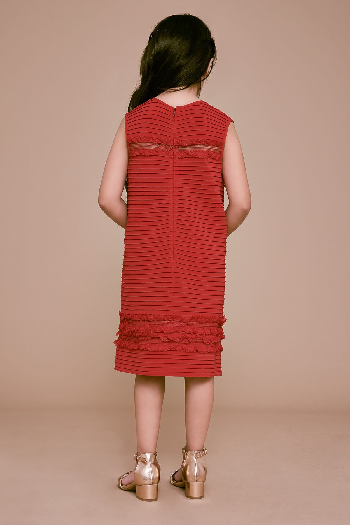Celsita Pintuck Dress