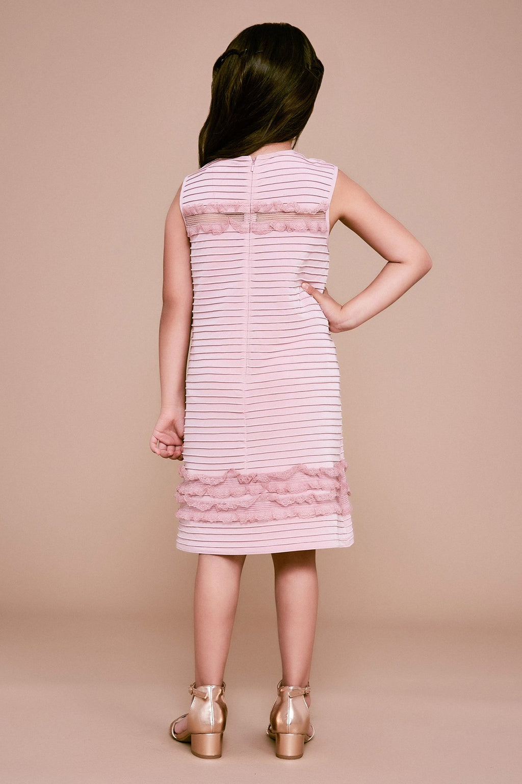 Celsita Pintuck Dress
