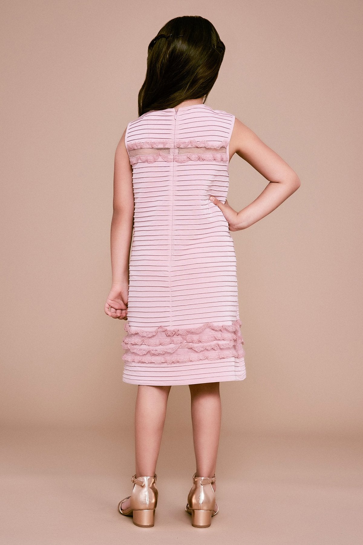 Celsita Pintuck Dress