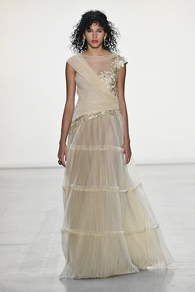 Sovann Embroidered Tulle Gown