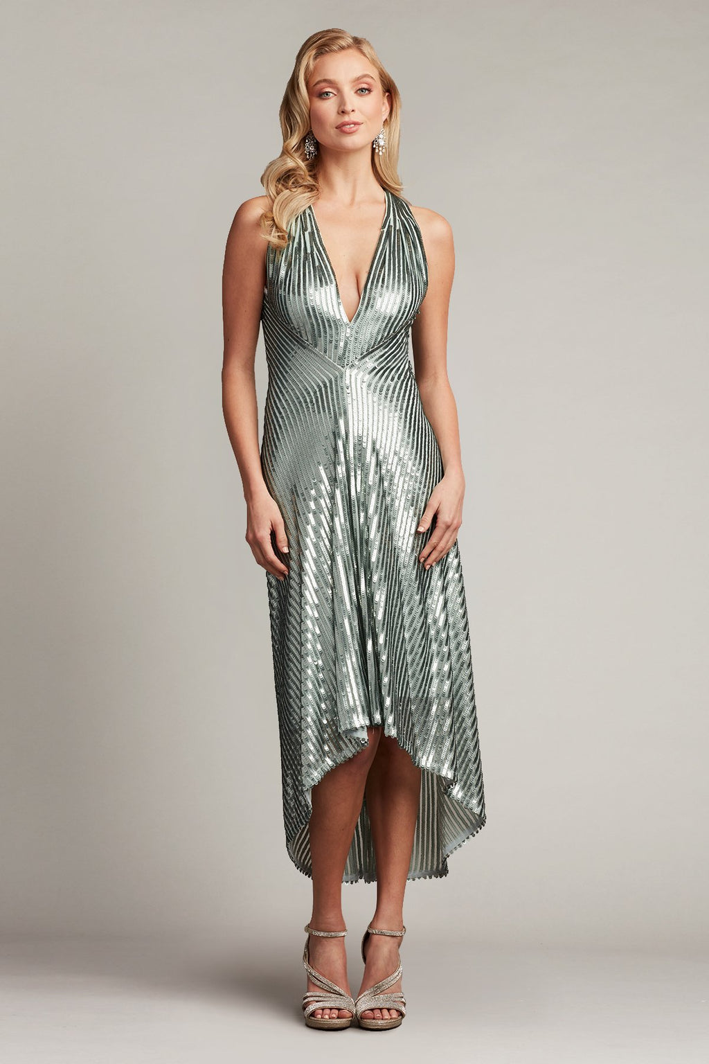 Charly Sequin Striped Dress