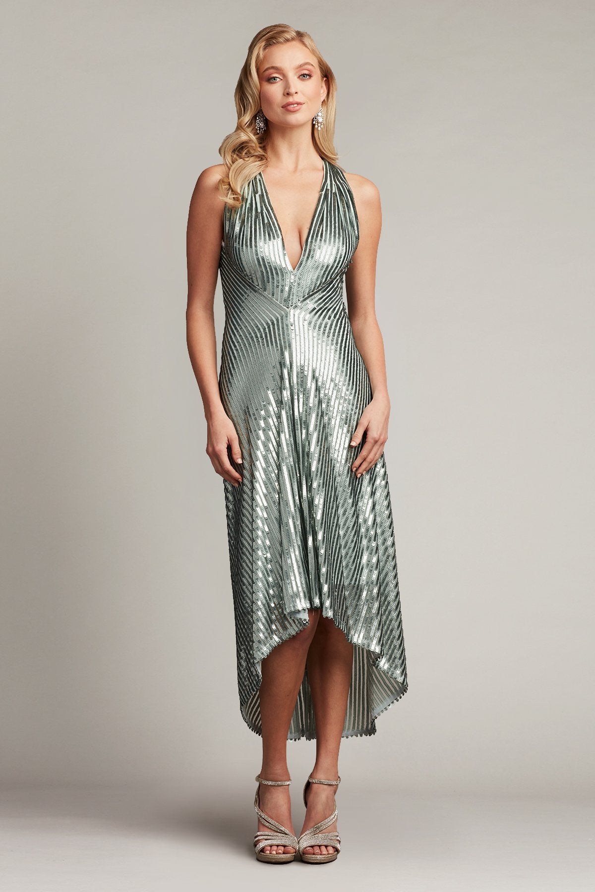 Charly Sequin Striped Dress