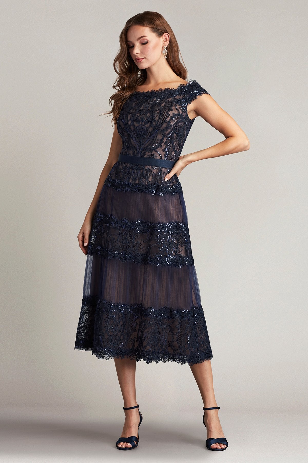 Zaira Tiered Tulle Dress