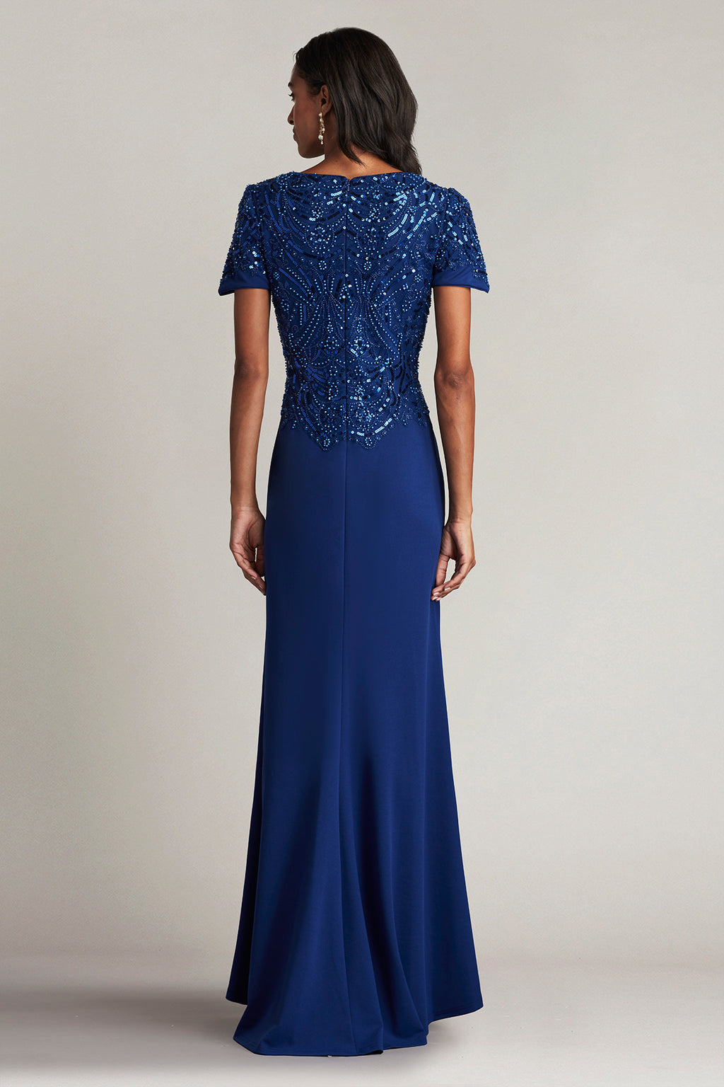 Edry Embellished Crepe Gown