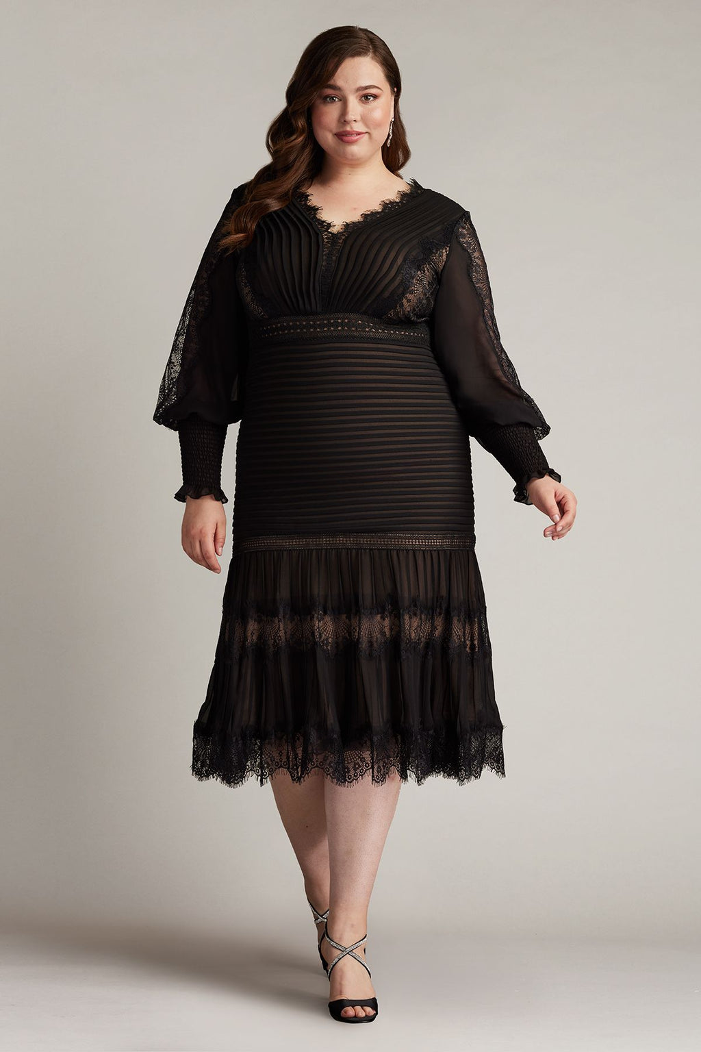 Nyssa Bishop Sleeeve Dress - PLUS SIZE