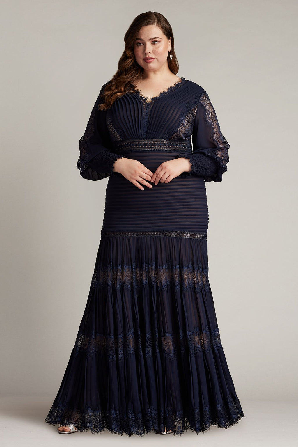 Nyssa Bishop Sleeeve Gown - PLUS SIZE