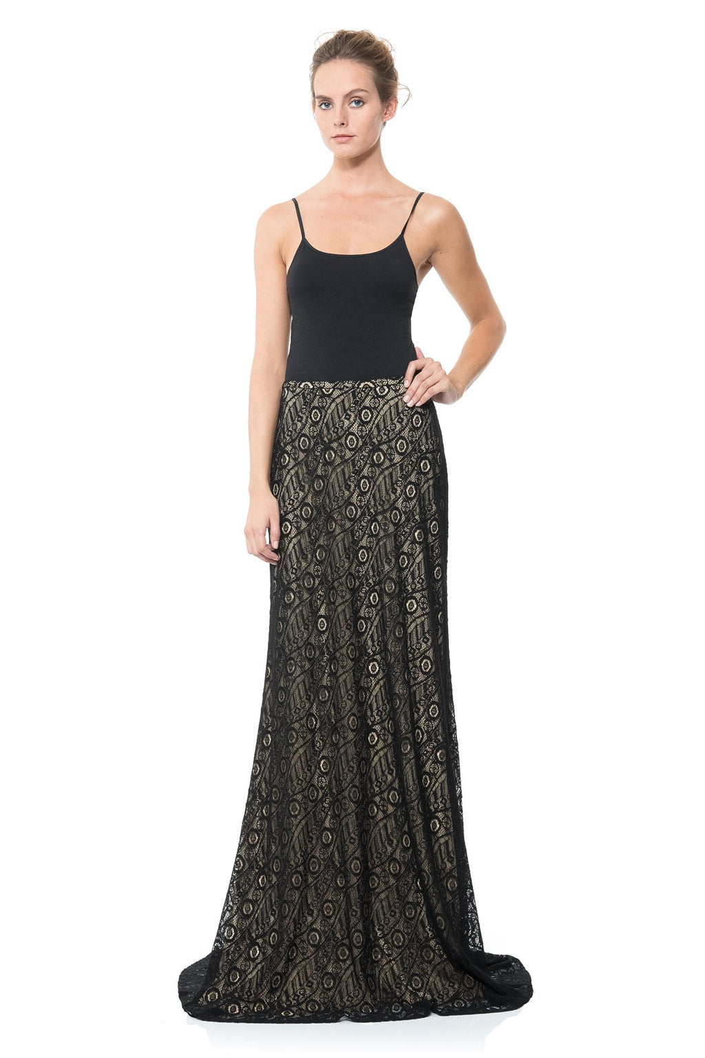 Lace Maxi Skirt
