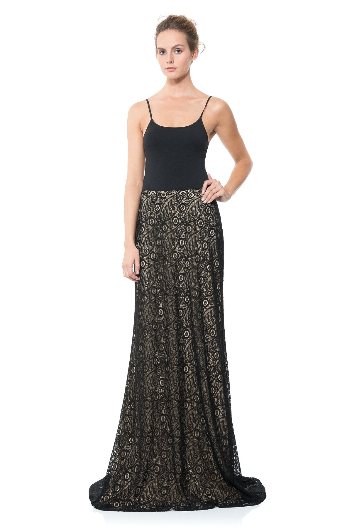 Lace Maxi Skirt