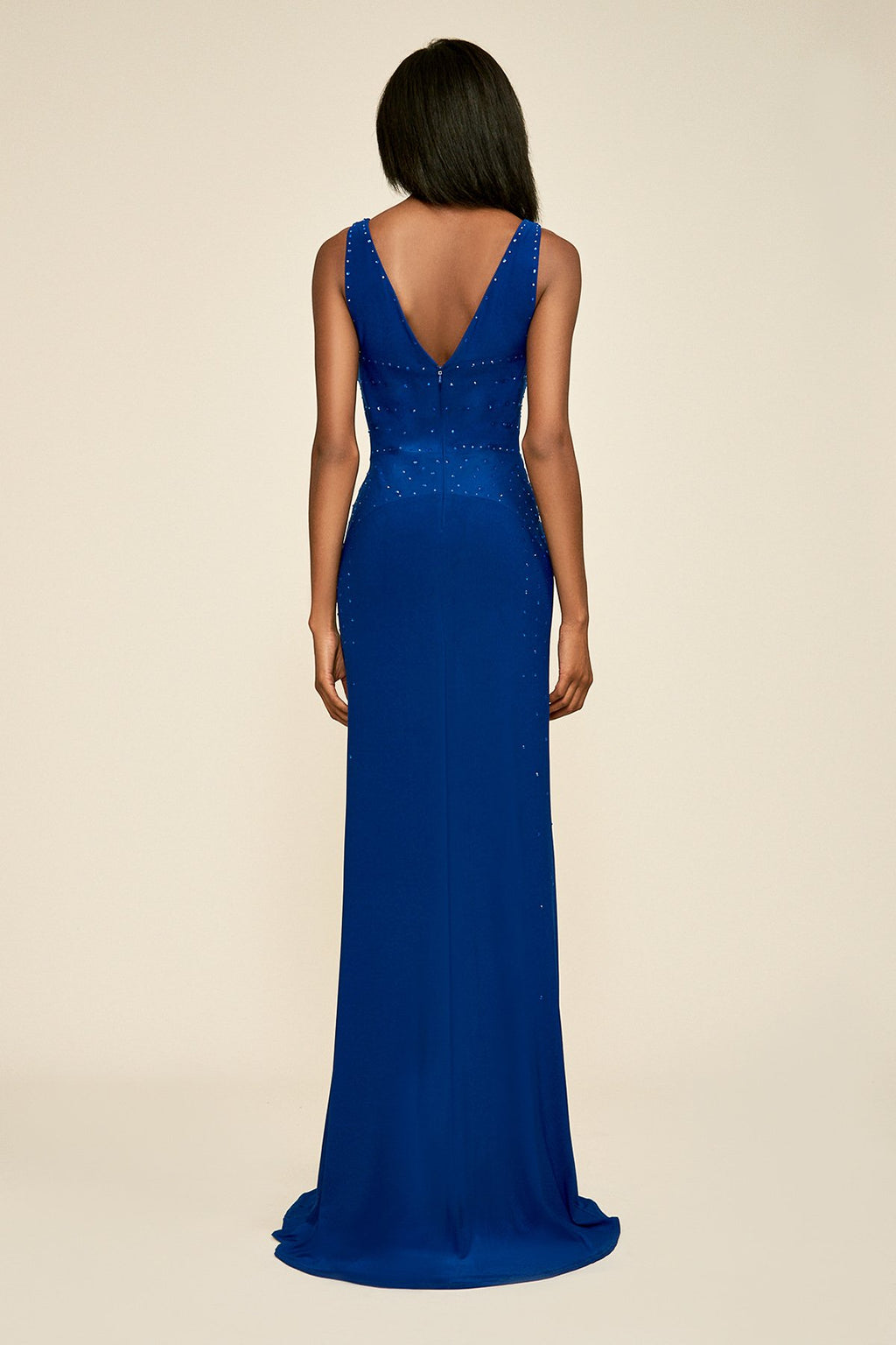 Tadashi Shoji - Sertor Beaded Jersey Gown