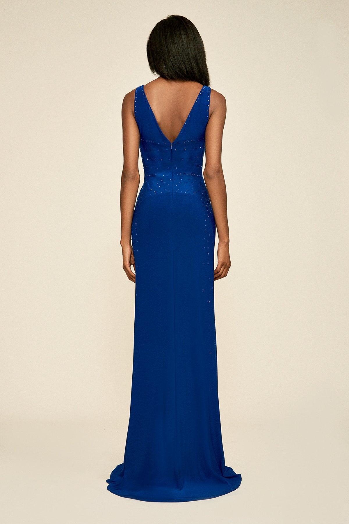 Tadashi Shoji - Sertor Beaded Jersey Gown