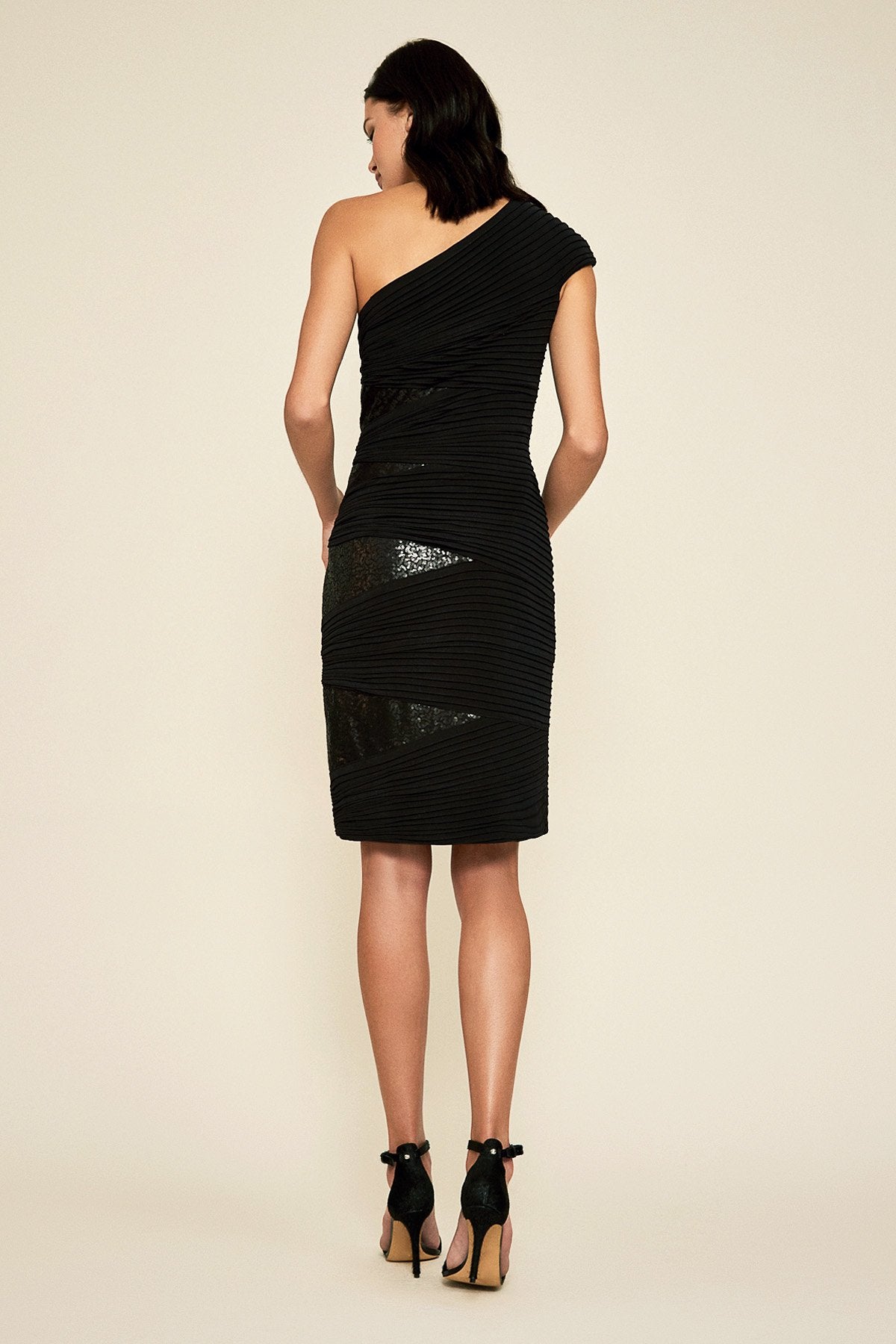 Jiri One-Shoulder Sequin Dress