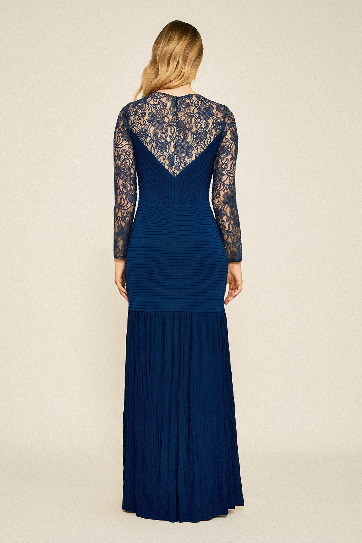 Septima Beaded Lace Gown