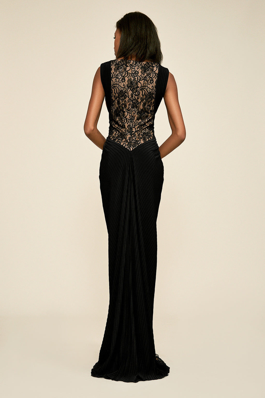 Tadashi Shoji - Rizo Sleeveless Pintuck Gown