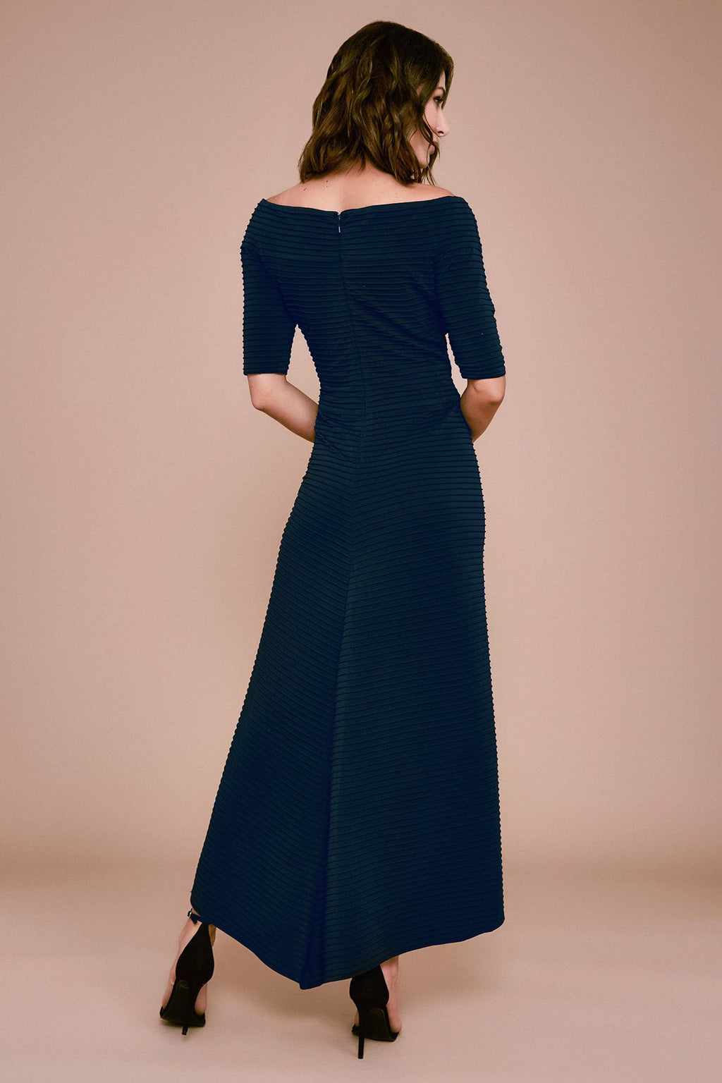 Tadashi Shoji - Avitus Pintuck Jersey Gown