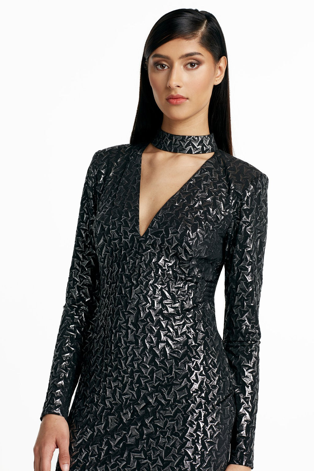 Blaze Choker Neck Dress
