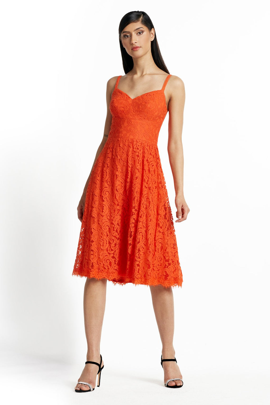 Braxton Lace Midi Dress