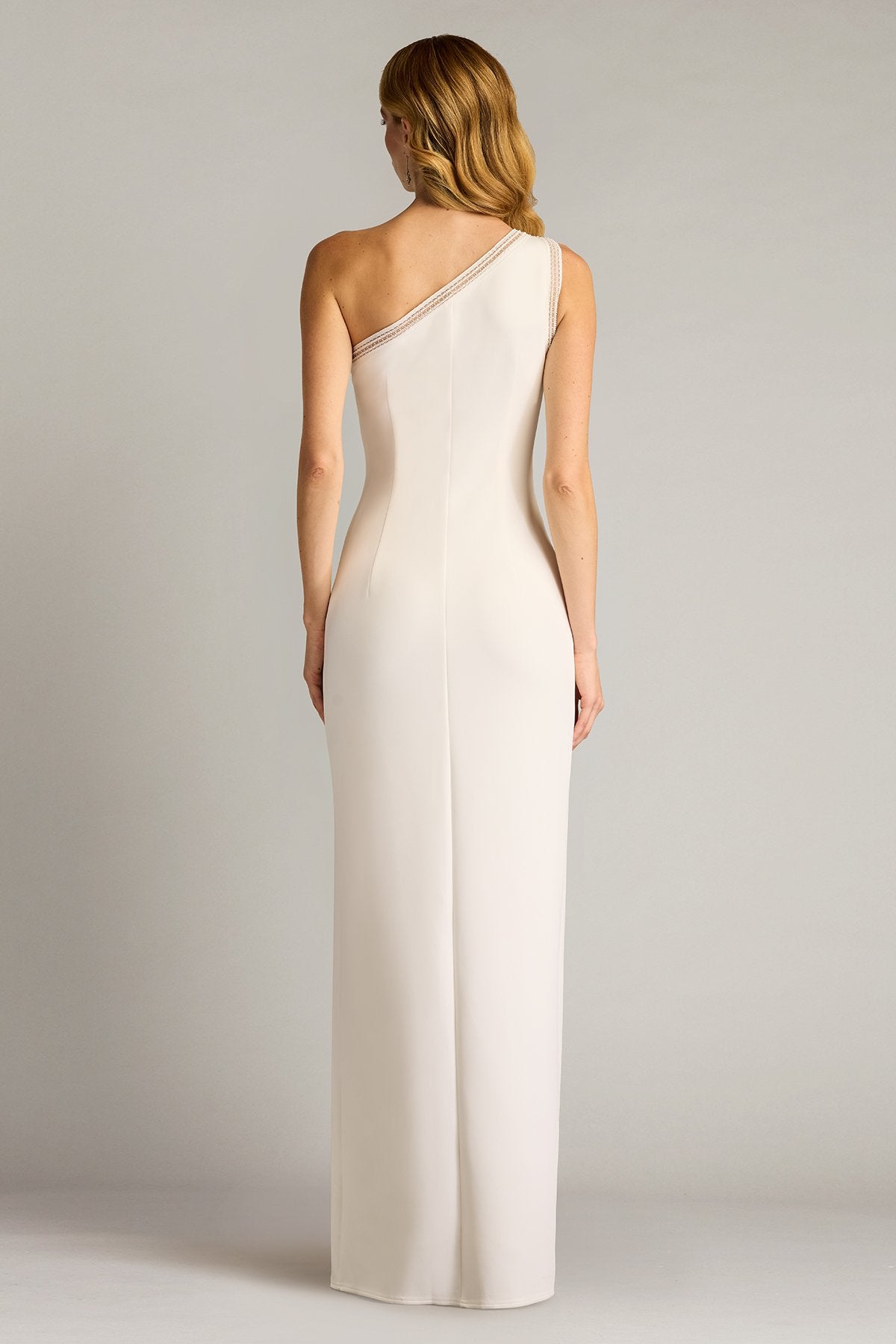 Byrne One Shoulder Gown – Tadashi Shoji Official Online Boutique