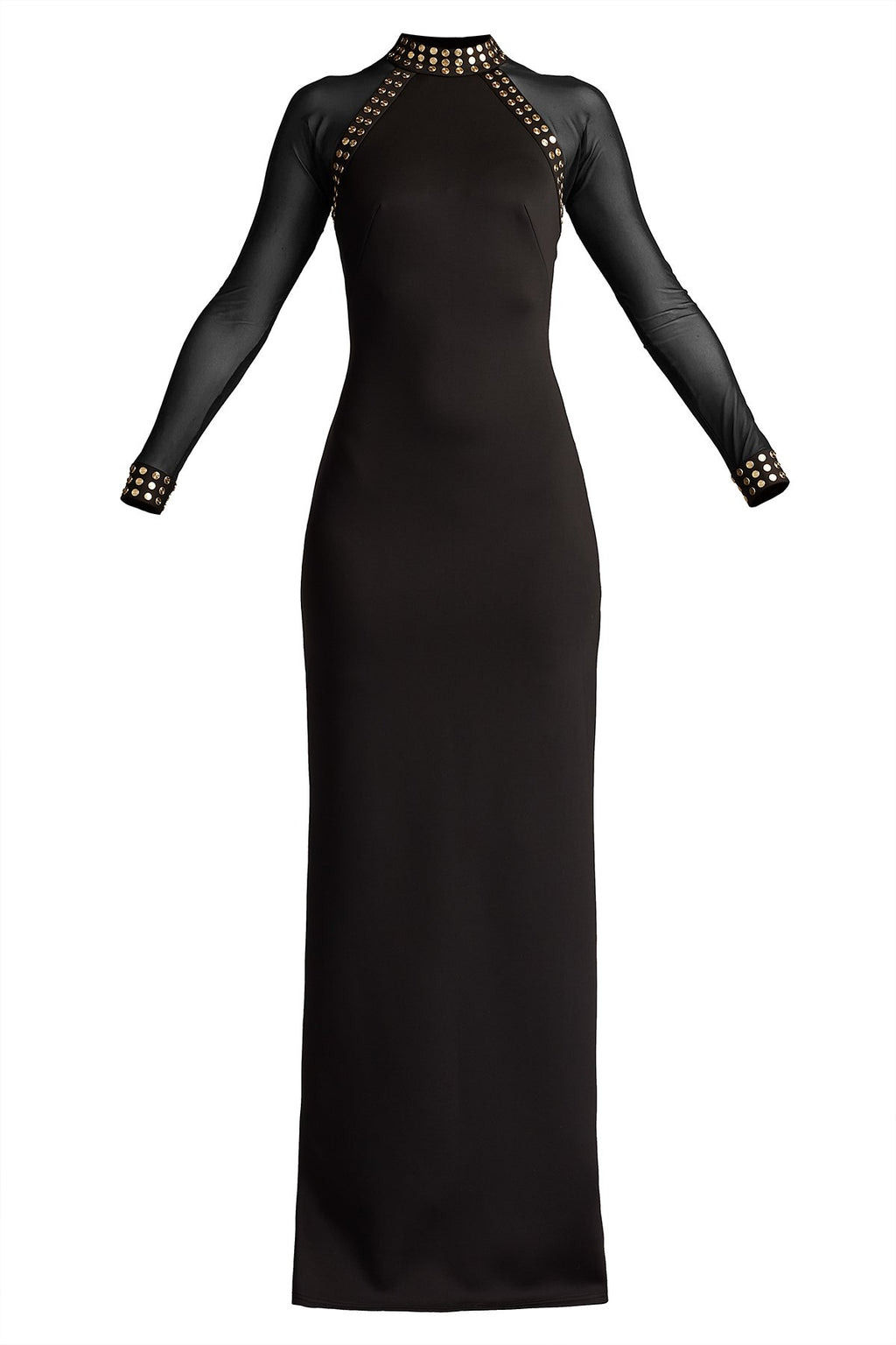 Roxbury Sheer Sleeve Gown