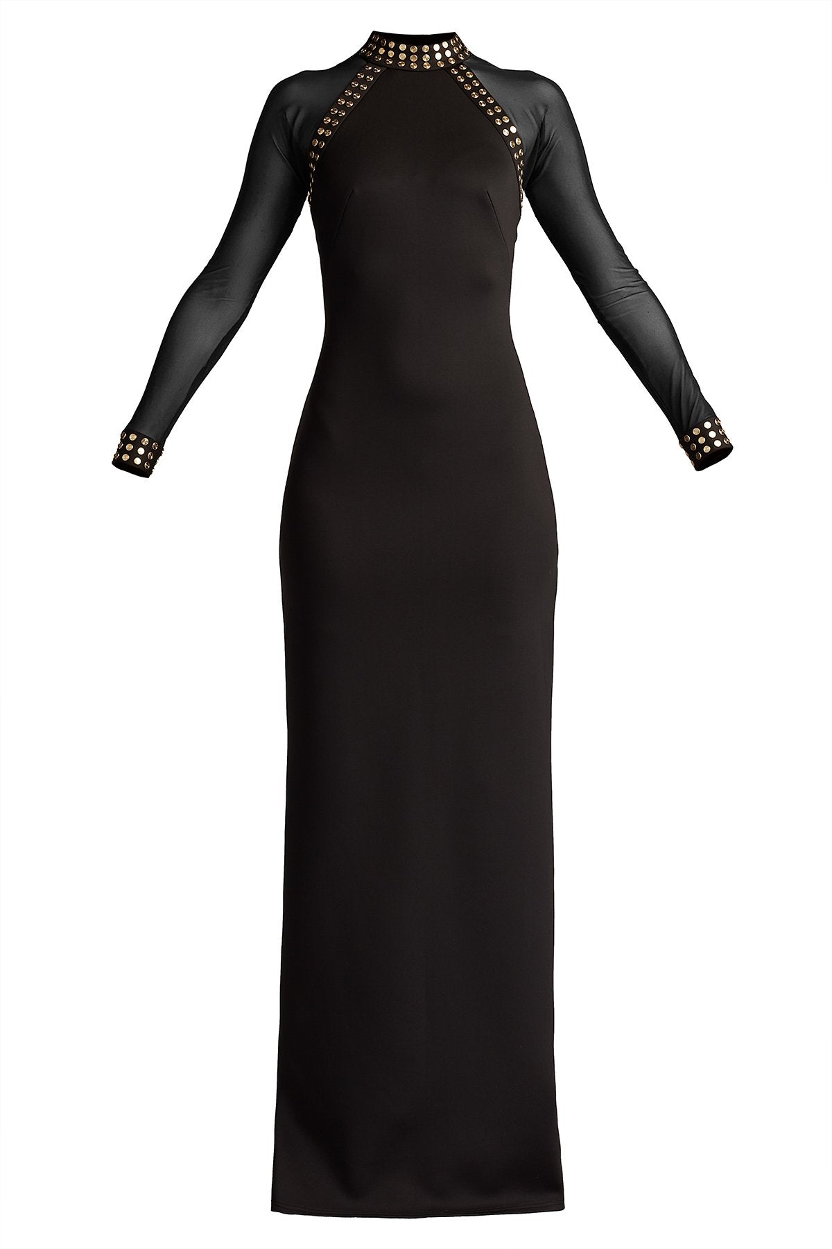Roxbury Sheer Sleeve Gown