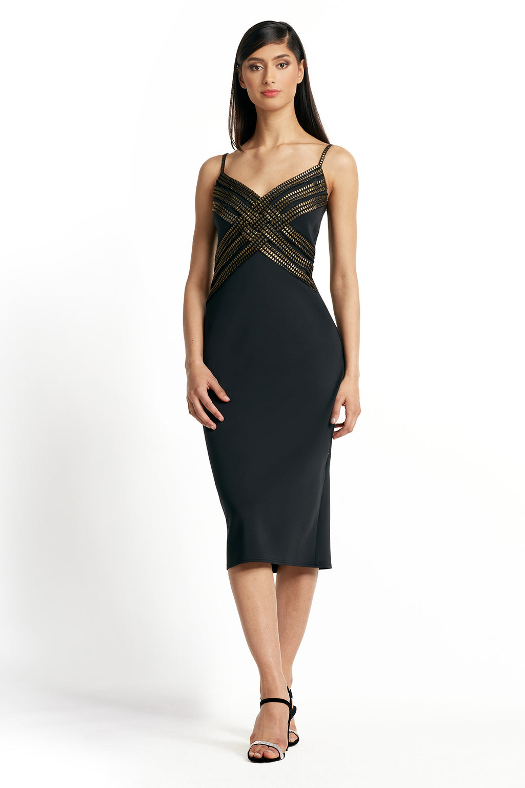 Jackson Foil Jersey Dress