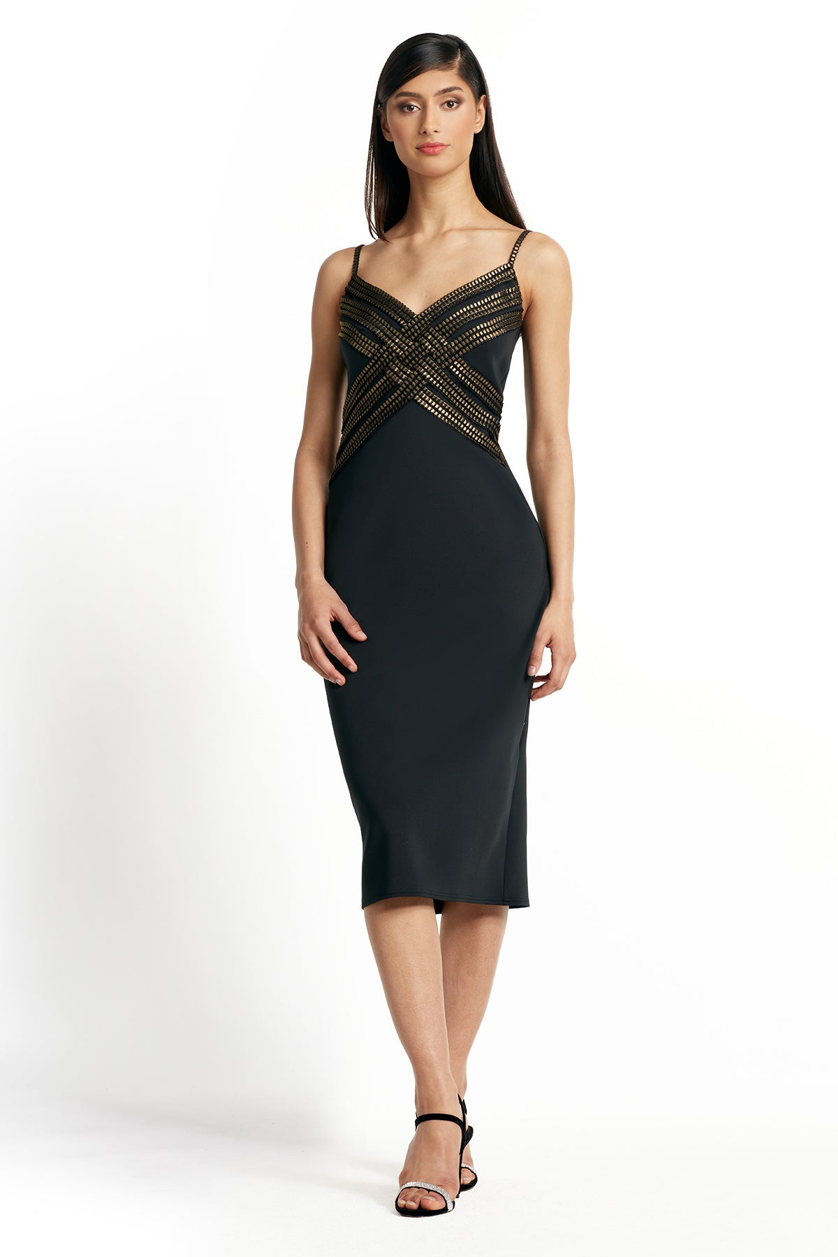 Jackson Foil Jersey Dress