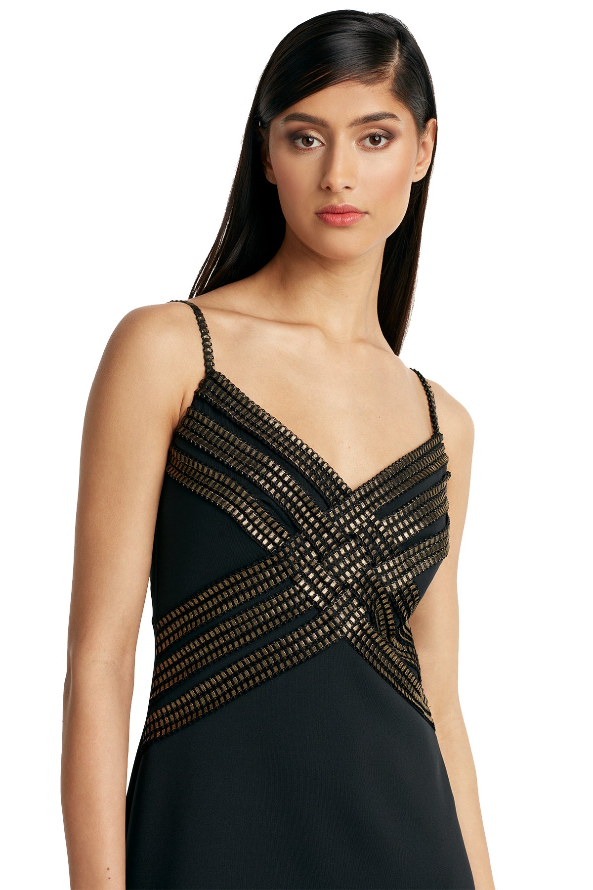 Jackson Foil Jersey Dress