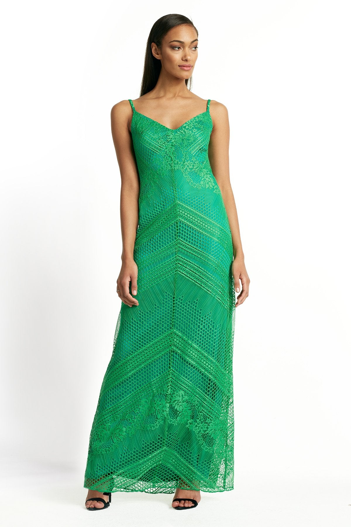 Dryden Stretch Lace Slip Dress