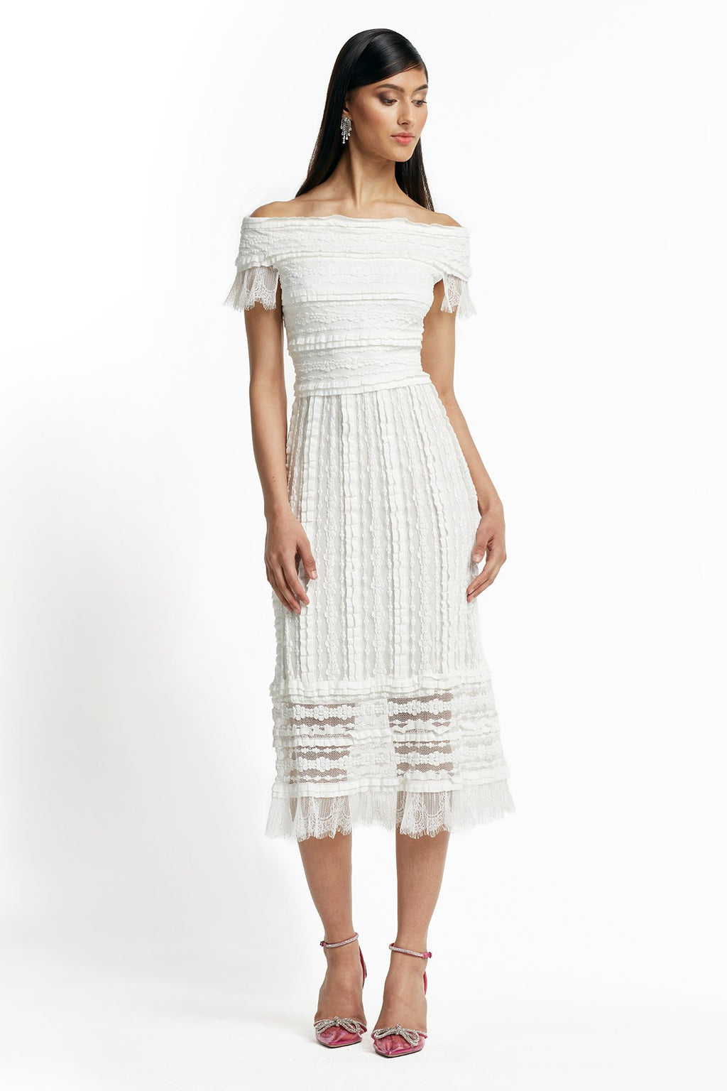 Bette Stretch Knit Midi Dress