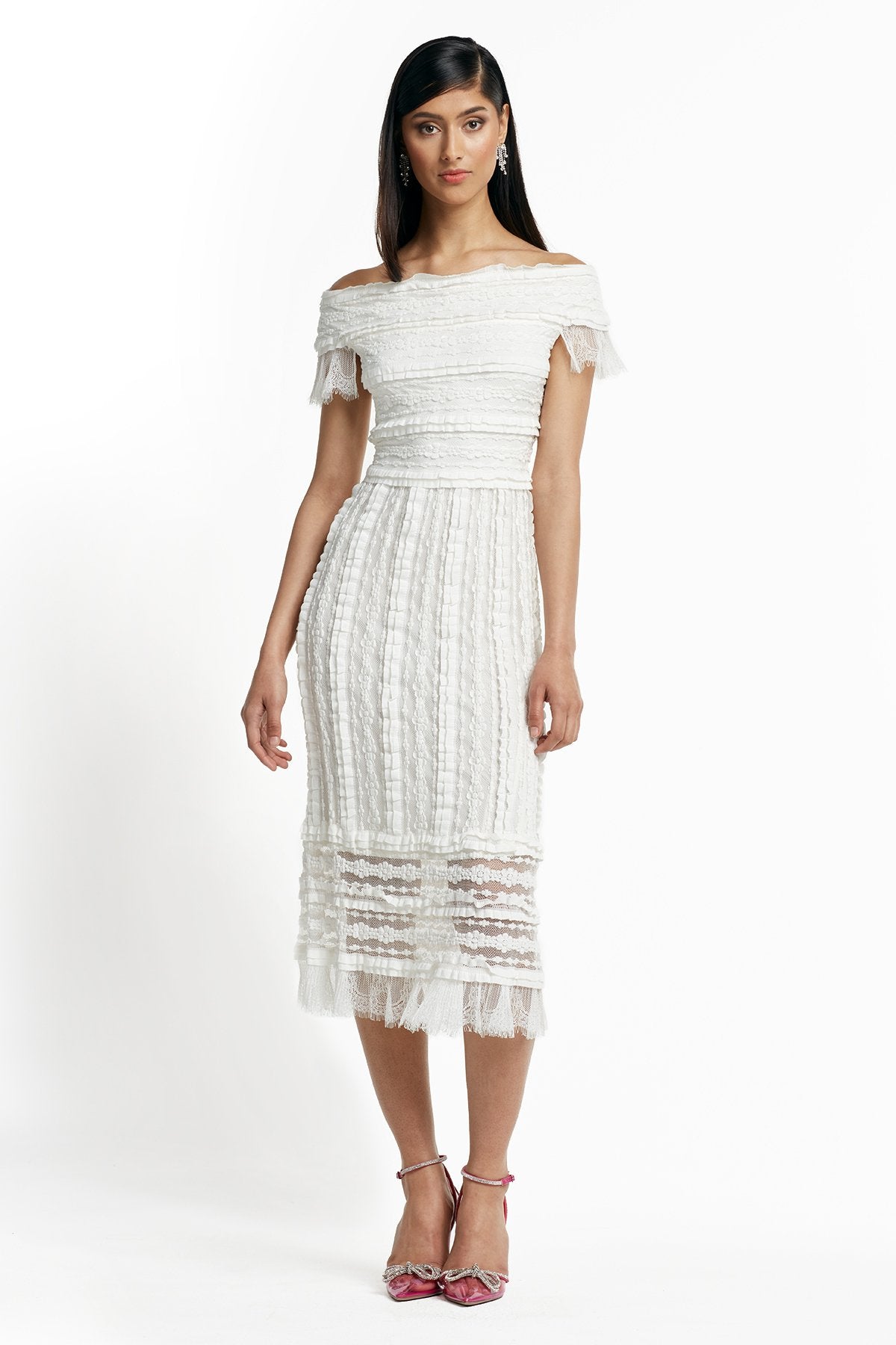 Bette Stretch Knit Midi Dress