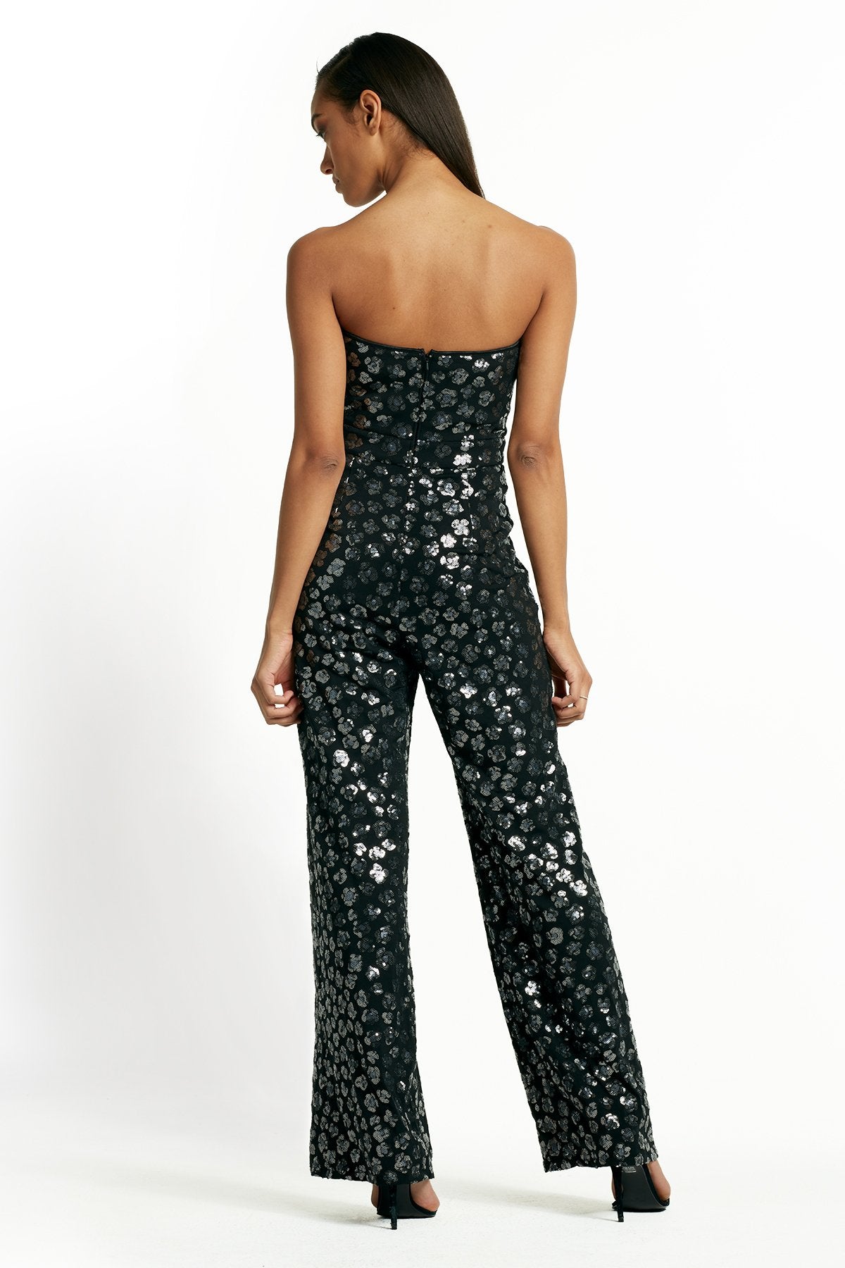 SHO The Label - CeCe Cheetah Sparkle Jumpsuit