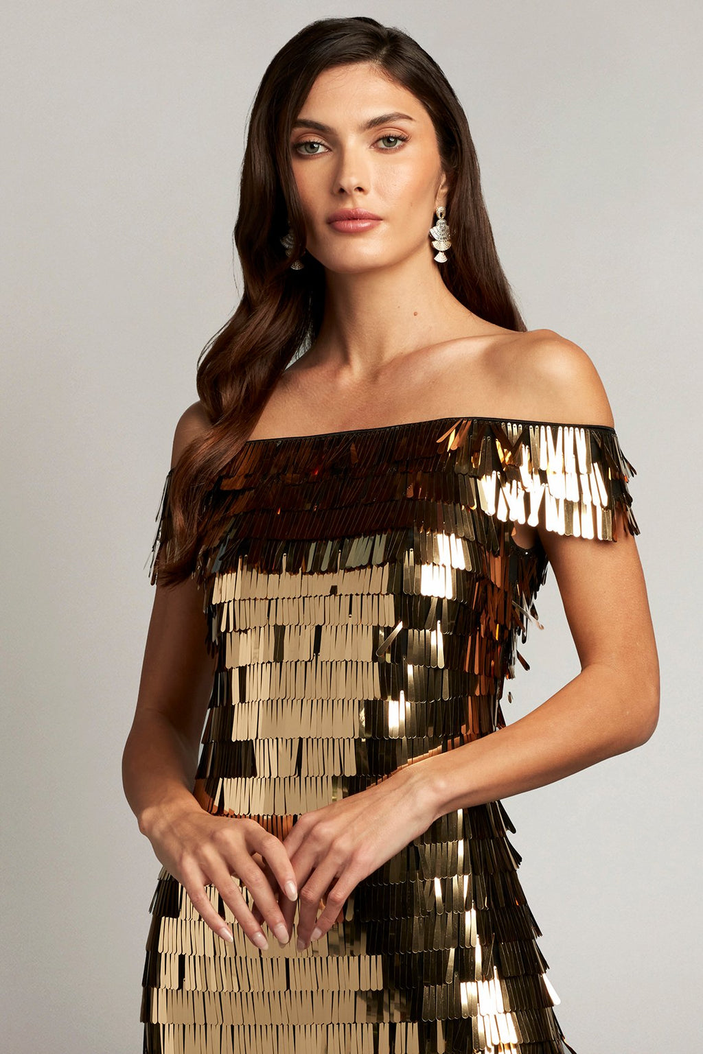 Astor Sequin Fringe Mini Dress