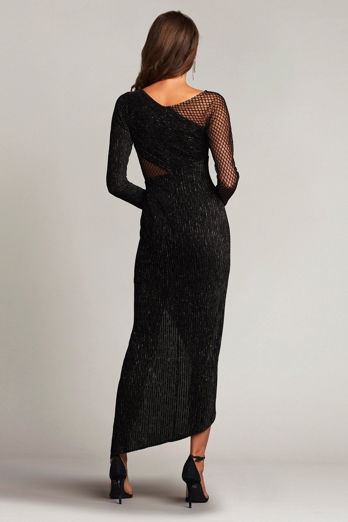 Dafne Velvet Illusion Midi Dress