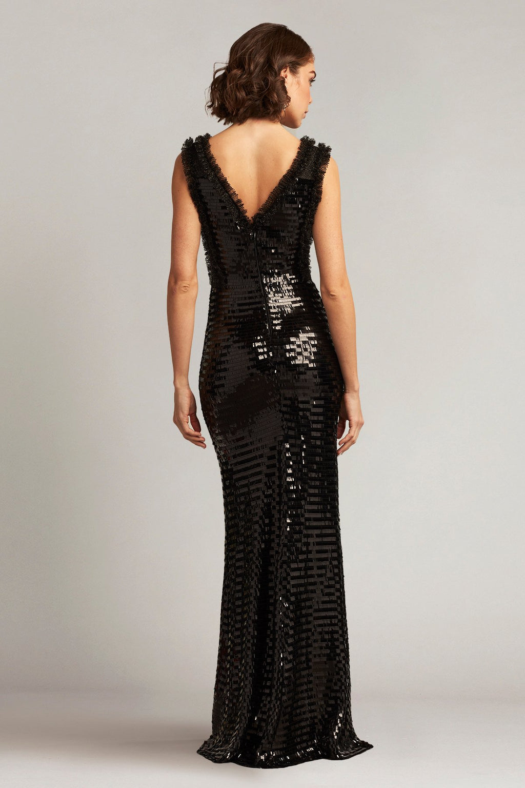 Nemy Sequin Tulle Gown