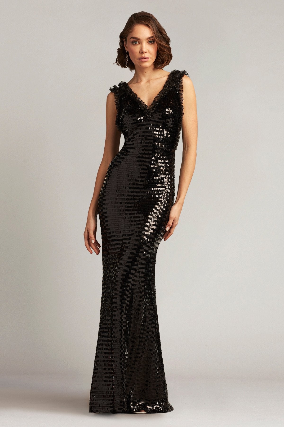 Nemy Sequin Tulle Gown