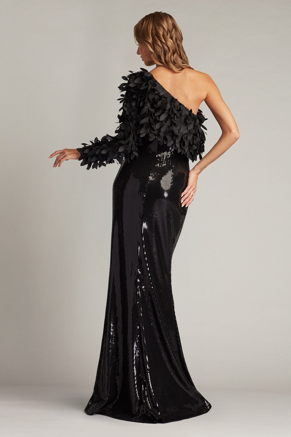 Devi Textured Sequin Gown