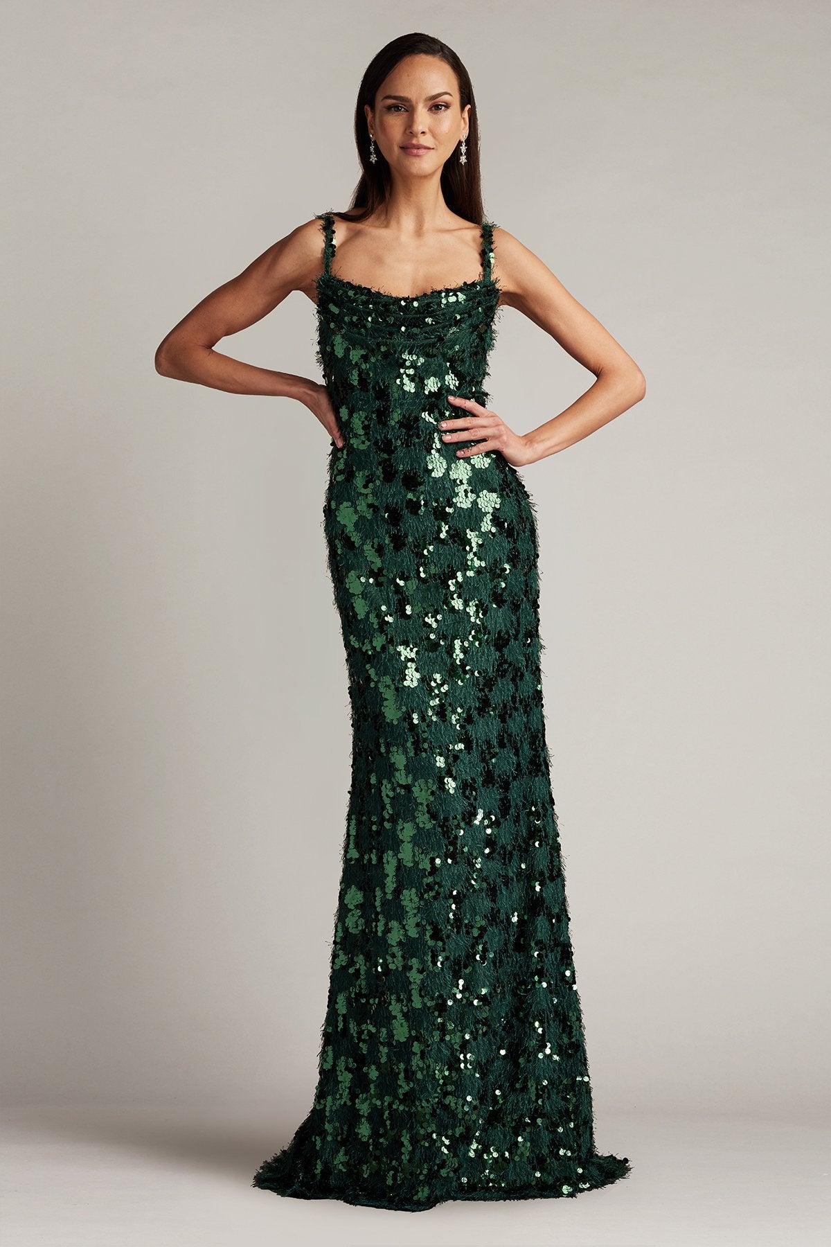 Tinker Sequin Eyelash Fringe Gown Tadashi Shoji Official Online Boutique Tinker Sequin Eyelash Fringe Gown Tadashi Shoji Official Online Boutique