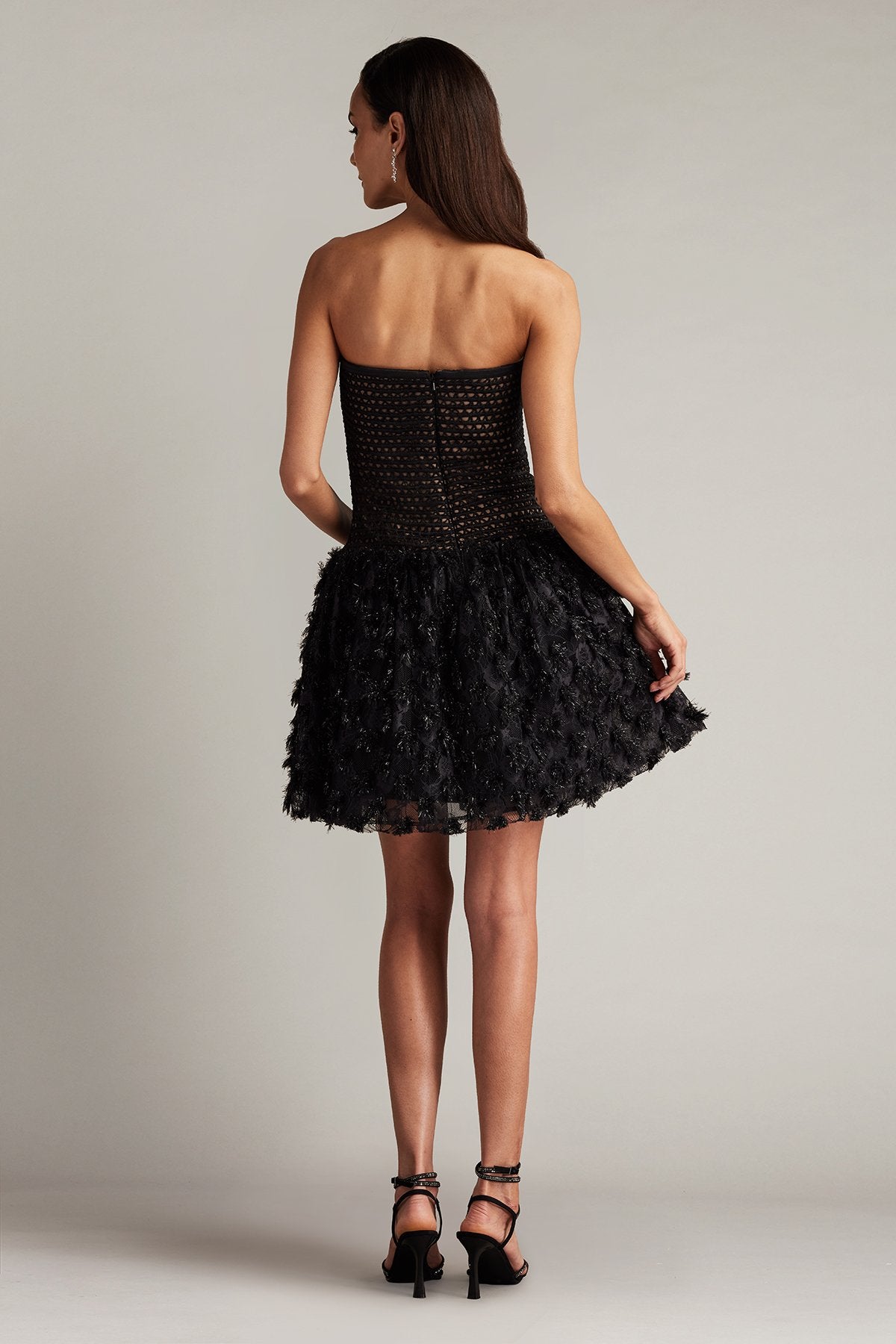 Lula Flower Embellished Mini Dress