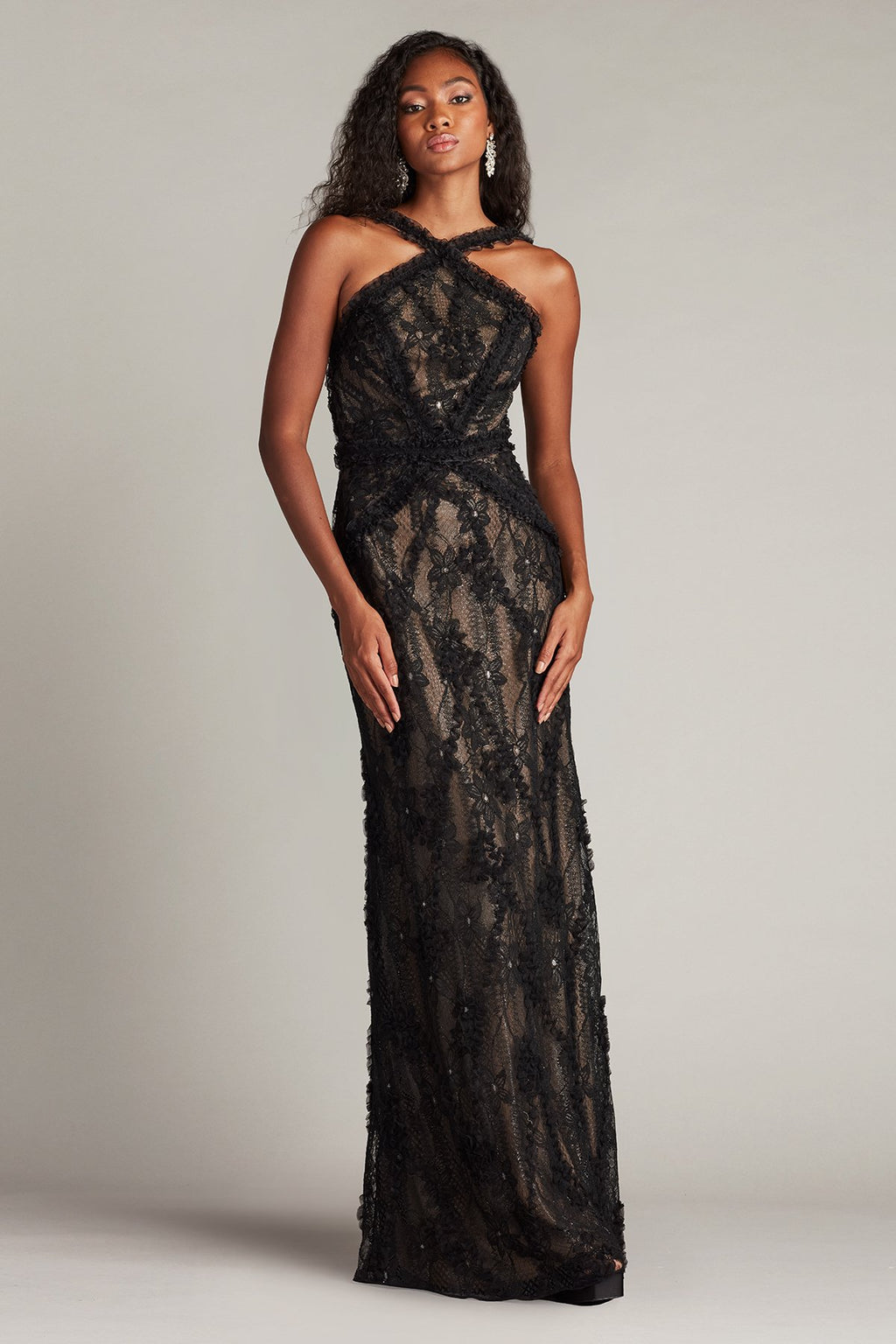 Kaiti-Embroidered-Halter-Gown Tadashi Shoji Official Online Boutique Kaiti-Embroidered-Halter-Gown Tadashi Shoji Official Online Boutique